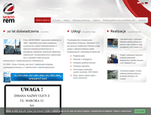 Tablet Screenshot of montoremsa.pl